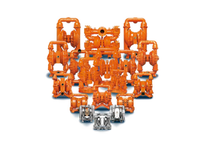 SERIA ORIGINAL – METALOWE PNEUMATYCZNE POMPY MEMBRANOWE WILDEN ŁĄCZONE OBEJMAMI